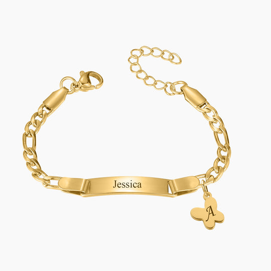 Personalisiertes Armband aus Edelstahl für Babys/Kinder - Babyfirst24