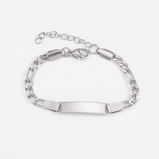 Personalisiertes Armband aus Edelstahl für Babys/Kinder - Babyfirst24