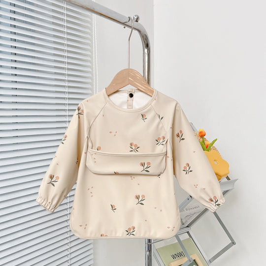 Premium Lätzchen mit Ärmel - Babyfirst24