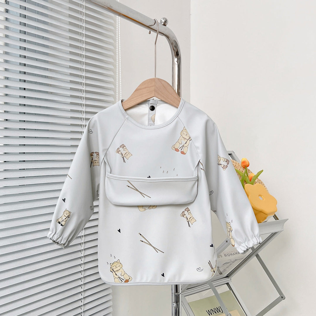 Premium Lätzchen mit Ärmel - Babyfirst24