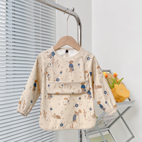 Premium Lätzchen mit Ärmel - Babyfirst24