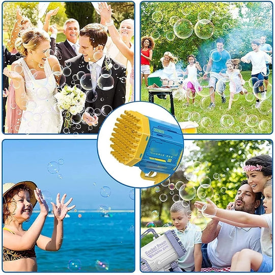 BubbleBazooka Seifenblasenpistole LED - Babyfirst24