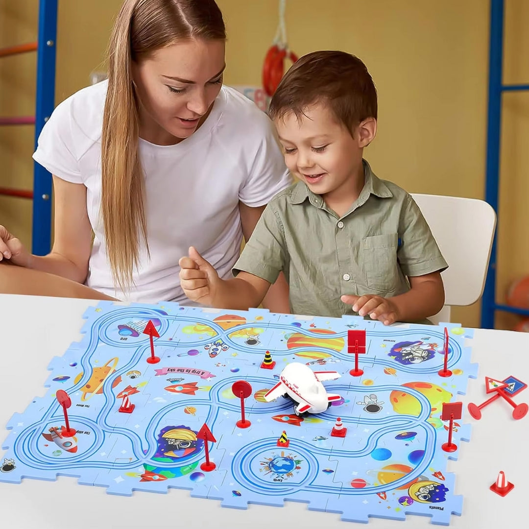 Schienenfahrzeug-Puzzle - Babyfirst24