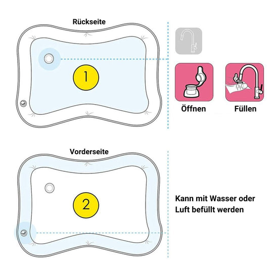 AquaBaby - Die bunte Wasserspielmatte für deinen Liebling - Kinderwelt by Held