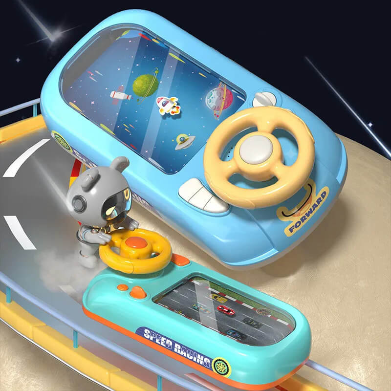 Autofahrsimulations-Spielzeug mit dynamischer Musik - Babyfirst24