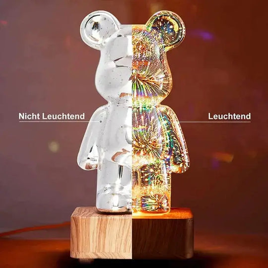 3D Bär Nachtlicht LED - Babyfirst24