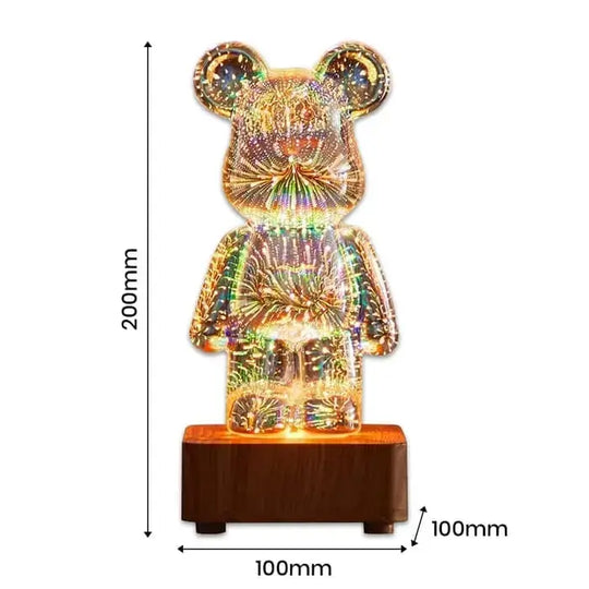 3D Bär Nachtlicht LED - Babyfirst24