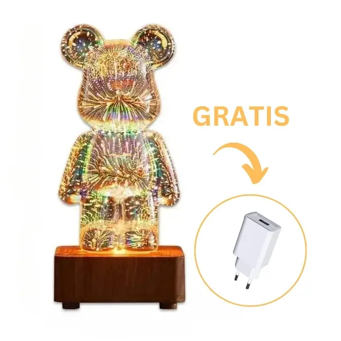 3D Bär Nachtlicht LED - Babyfirst24