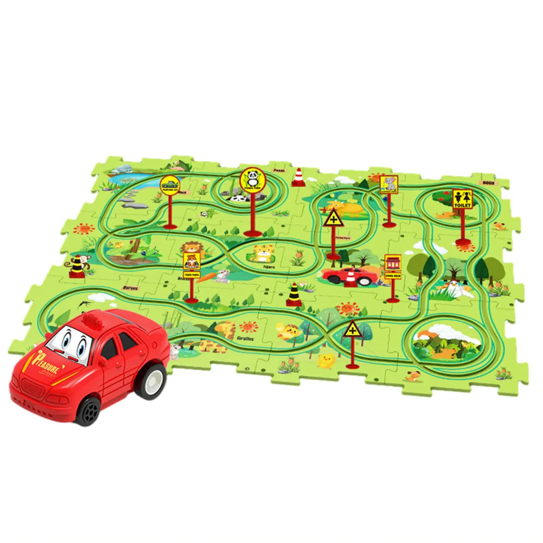 Schienenfahrzeug-Puzzle - Kinderwelt-Held