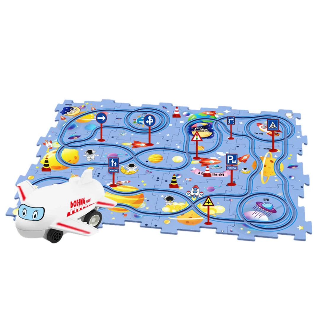 Schienenfahrzeug-Puzzle - Kinderwelt-Held