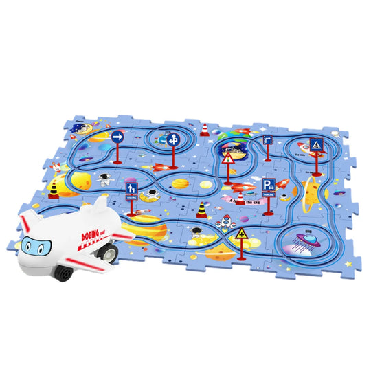 Schienenfahrzeug-Puzzle - Kinderwelt-Held