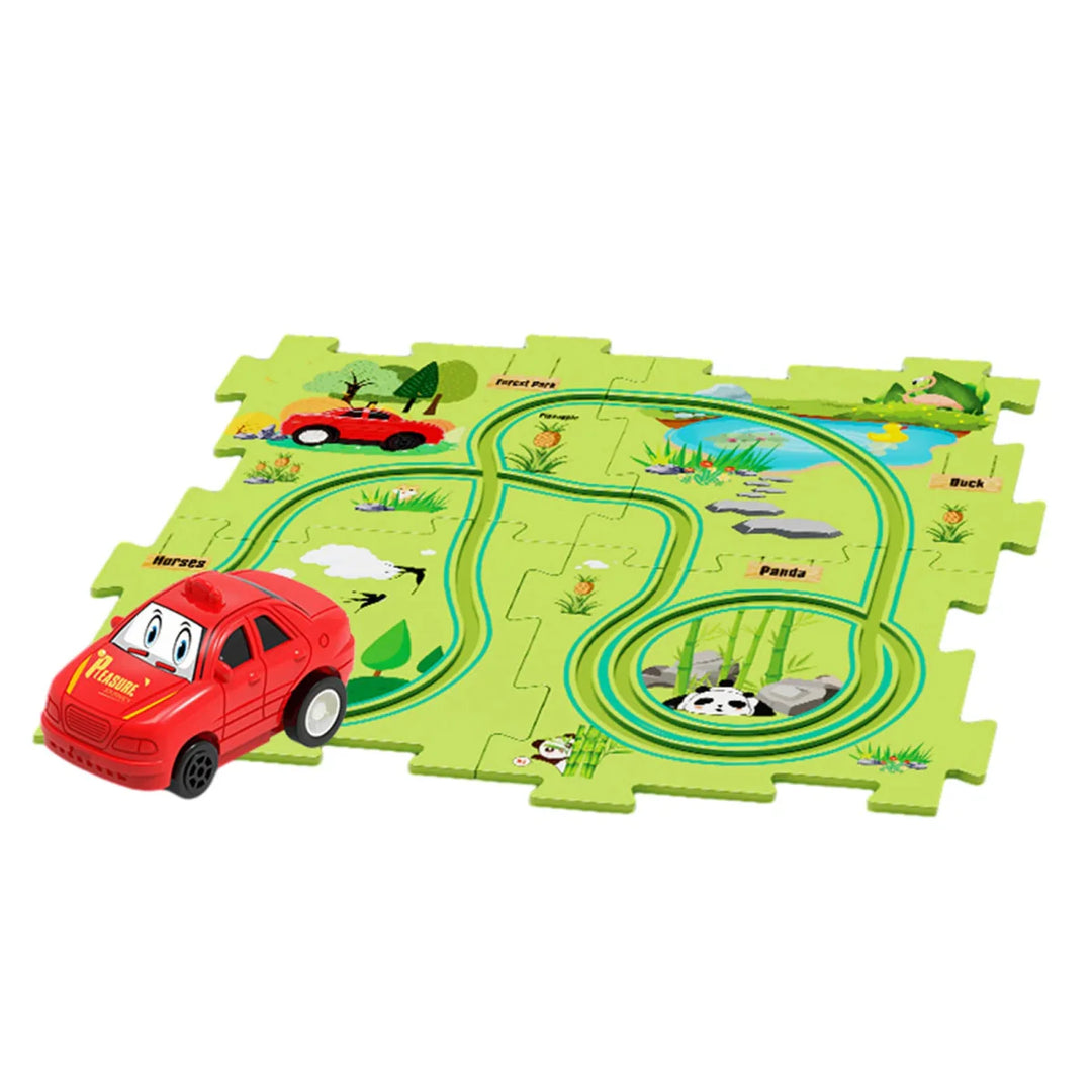 Schienenfahrzeug-Puzzle - Kinderwelt-Held