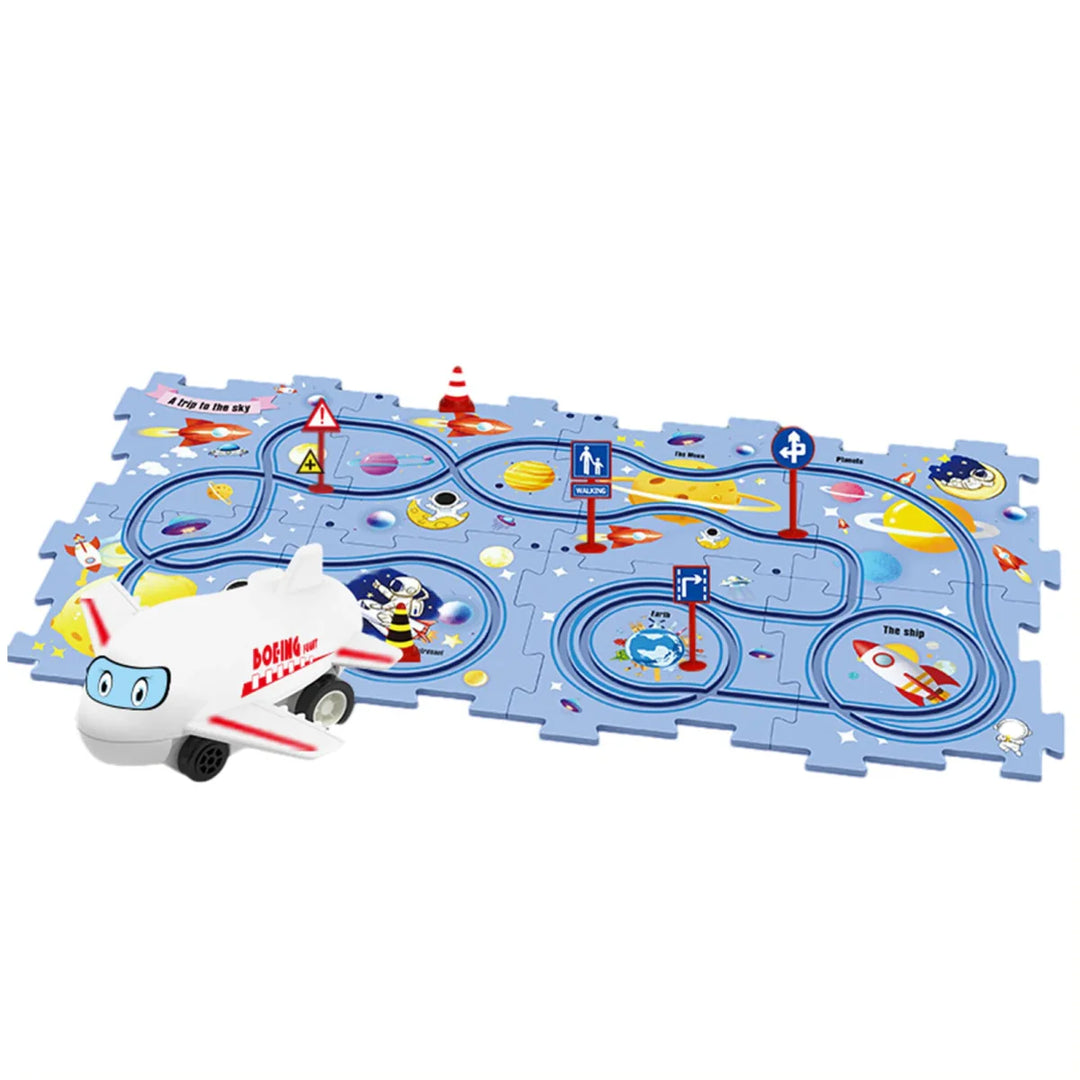 Schienenfahrzeug-Puzzle - Kinderwelt-Held