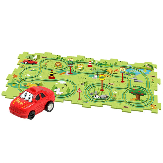 Schienenfahrzeug-Puzzle - Kinderwelt-Held