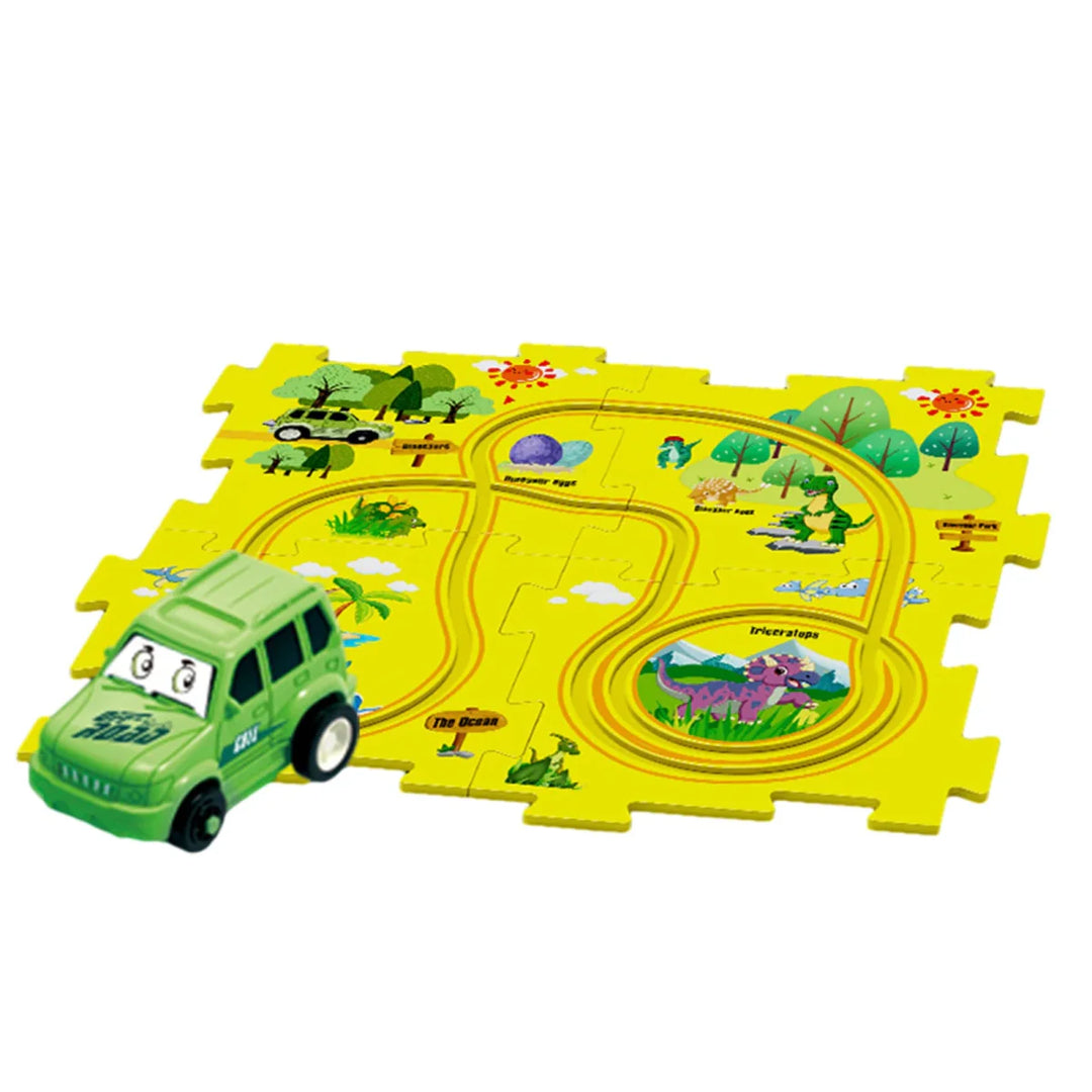 Schienenfahrzeug-Puzzle - Kinderwelt-Held