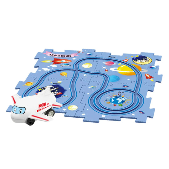 Schienenfahrzeug-Puzzle - Kinderwelt-Held