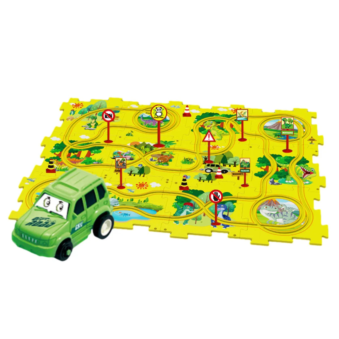Schienenfahrzeug-Puzzle - Kinderwelt-Held