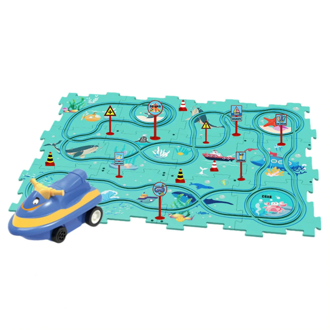 Schienenfahrzeug-Puzzle - Kinderwelt-Held