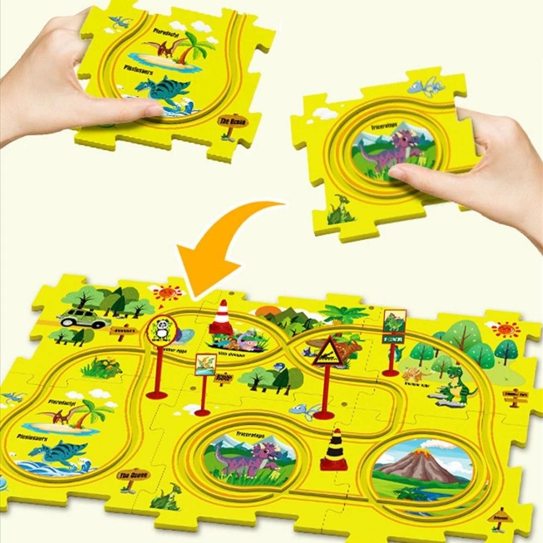 Schienenfahrzeug-Puzzle - Kinderwelt-Held