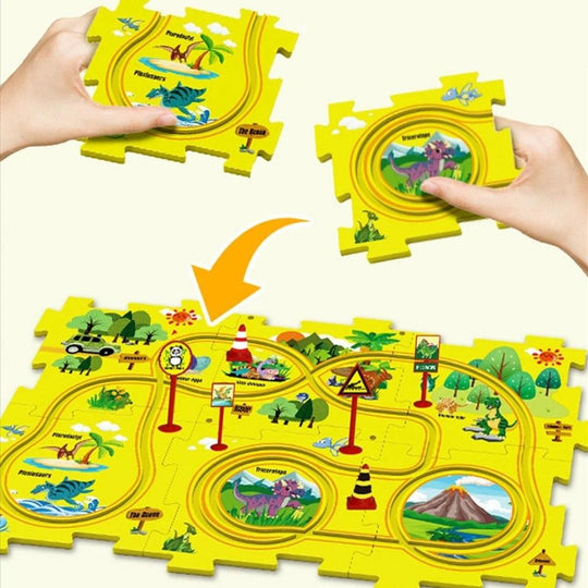 Schienenfahrzeug-Puzzle - Kinderwelt-Held