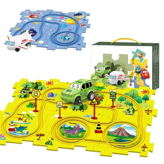 Schienenfahrzeug-Puzzle - Kinderwelt-Held