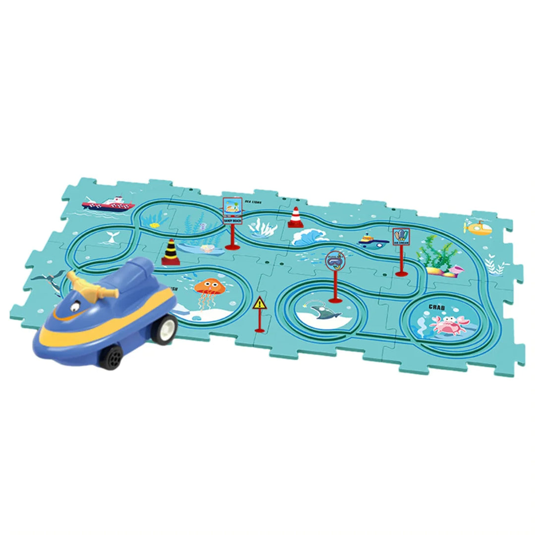 Schienenfahrzeug-Puzzle - Kinderwelt-Held